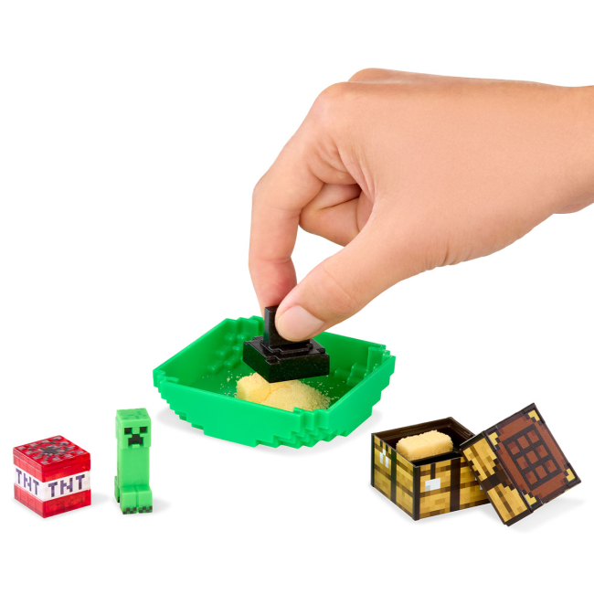 Наборы для творчества - Игровой набор Miniverse Mini Minecraft Создай пиксельное приключение (557272)#7