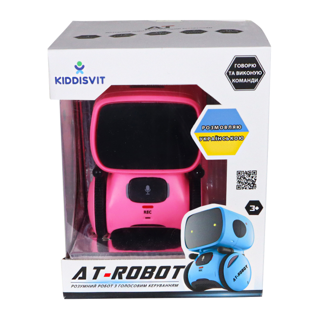 Роботи - Інтерактивний робот AT-Robot рожевий (AT001-04-UKR)#9