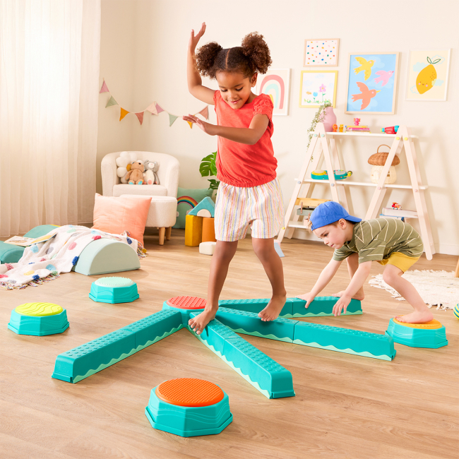 Развивающие игрушки - Игровой набор Battat Тропа равновесия (BX2324DZ)#5