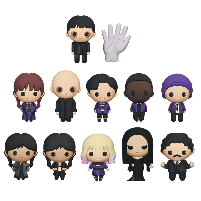 Брелоки - Брелок Monogram Венздей S4 (33125)#2