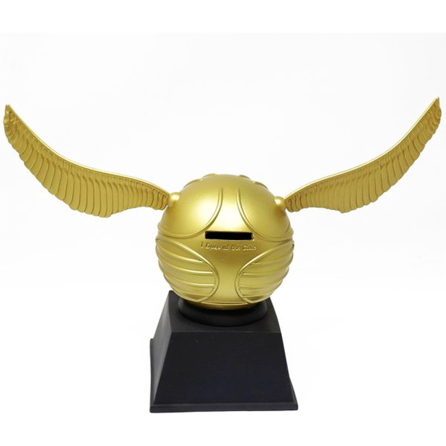 Фигурки персонажей - Копилка Monogram Harry Potter Deluxe Золотой Снитч (48428)#2