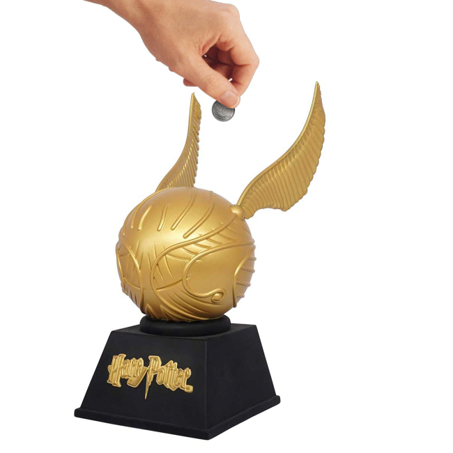 Фигурки персонажей - Копилка Monogram Harry Potter Deluxe Золотой Снитч (48428)#3