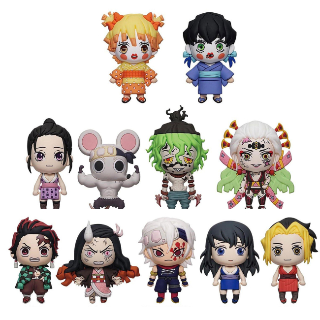 Брелоки - Брелок Monogram Убийца демонов 2 S6 (74575)#2