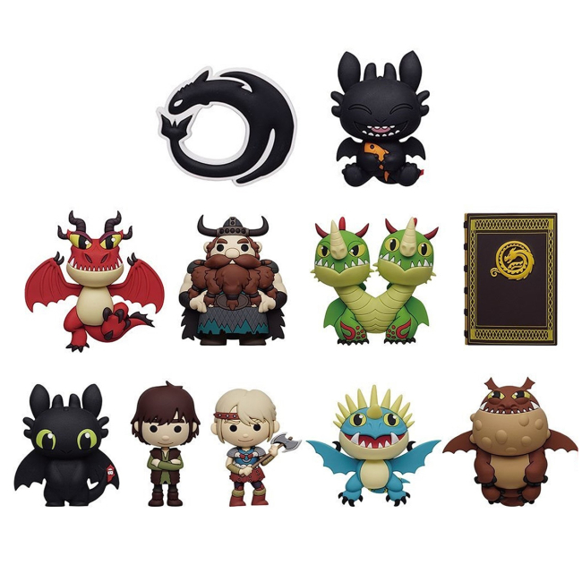 Брелоки - Брелок Monogram Як приборкати дракона (76020)#2