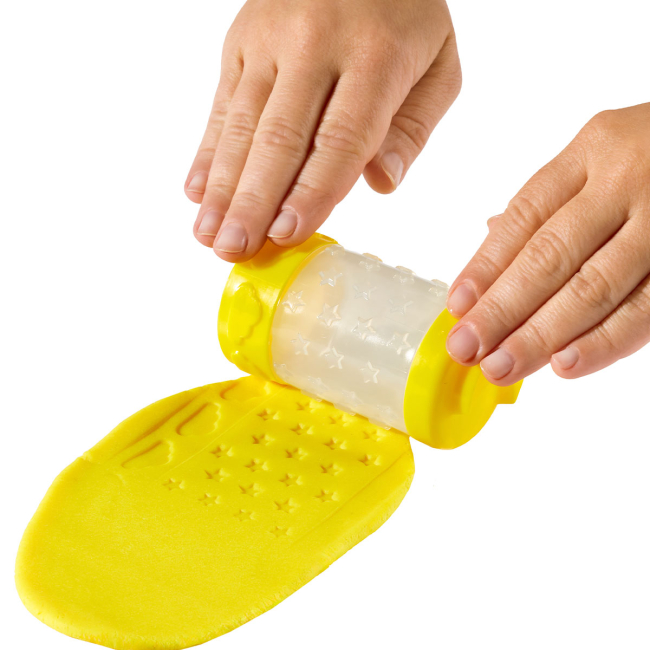 Набори для ліплення - Маса для ліплення Wonder factory Світ кольору та форми жовта (595120/3)#2