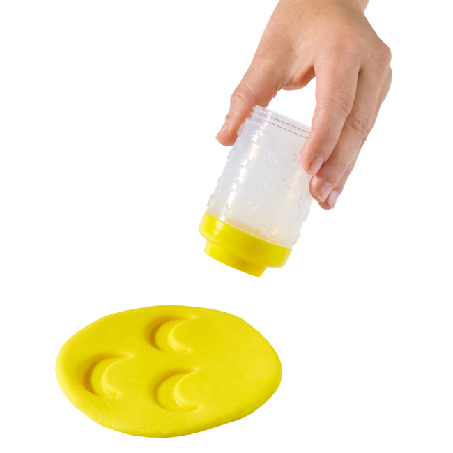 Набори для ліплення - Маса для ліплення Wonder factory Світ кольору та форми жовта (595120/3)#3