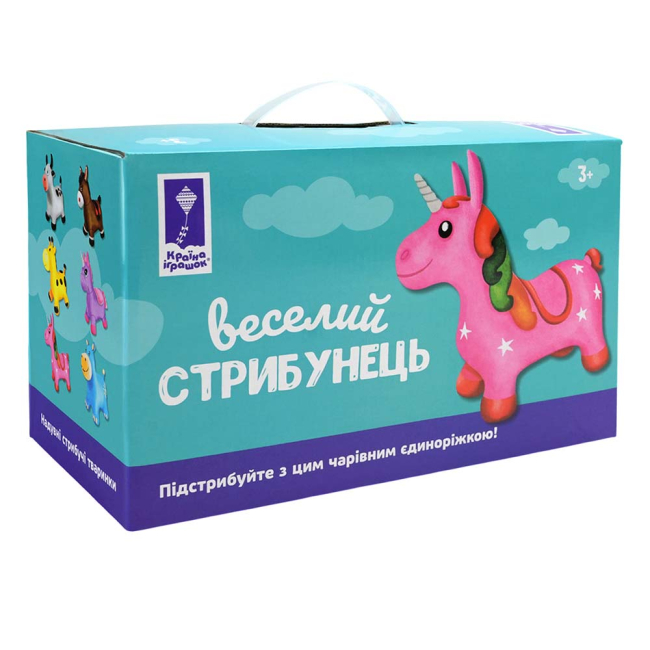 Спортивные активные игры - Попрыгун Страна Игрушек Единорог (PJ2806)#3