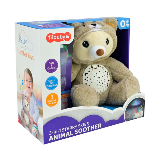 Нічники, проектори - Нічник-проектор Країна Іграшок Ведмедик зоряне небо (H10)#2