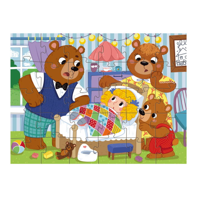 Пазлы - ​Пазл DoDo Три медведя 30 элементов (300696)#2