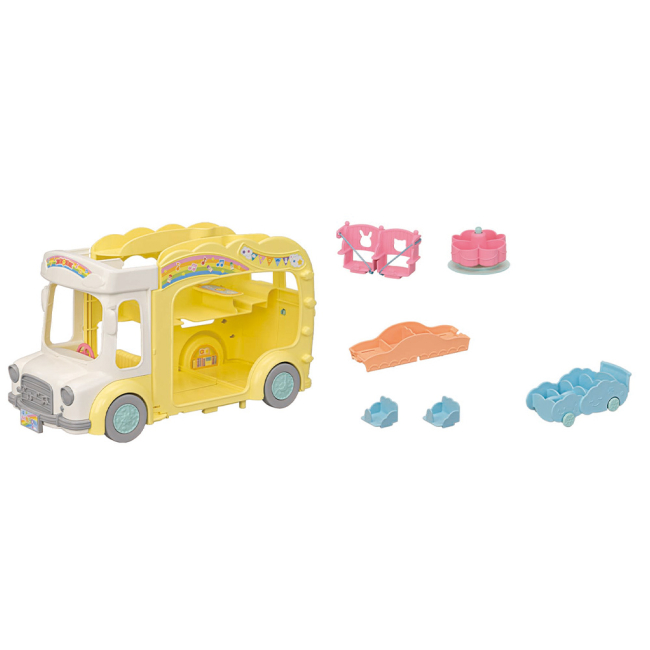 Аксессуары для фигурок - Игровой набор Sylvanian Families Детский двухэтажный автобус (5744)#2
