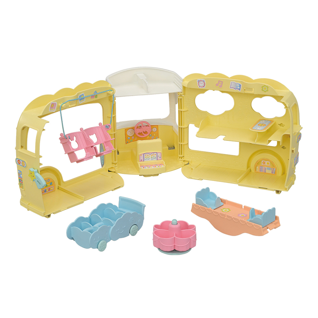Аксессуары для фигурок - Игровой набор Sylvanian Families Детский двухэтажный автобус (5744)#3