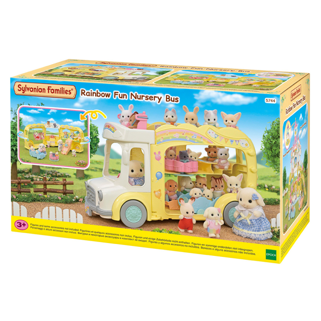 Аксессуары для фигурок - Игровой набор Sylvanian Families Детский двухэтажный автобус (5744)#4