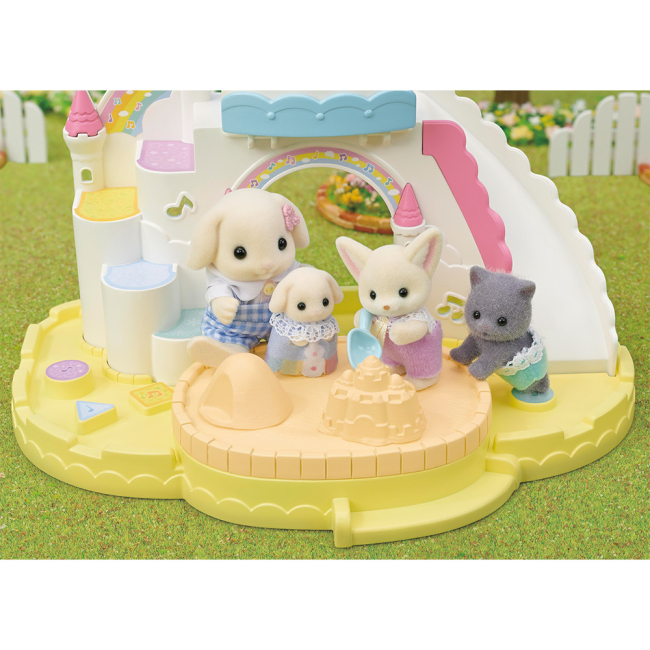 Фигурки животных - ​Игровой набор Sylvanian Families Детская песочница и бассейн (5746)#9