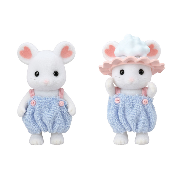 Фігурки тварин - Ігровий набір Sylvanian Families Мишенята у мильних бульбашках (5805)#3