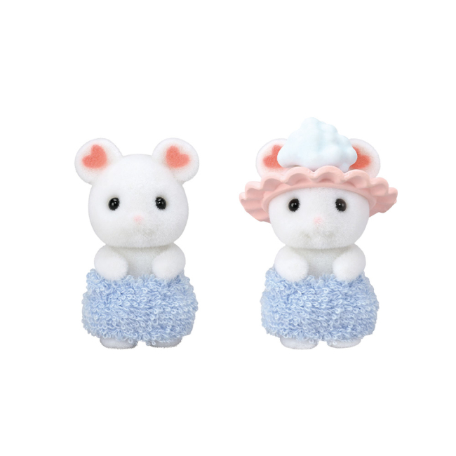 Фігурки тварин - Ігровий набір Sylvanian Families Мишенята у мильних бульбашках (5805)#4