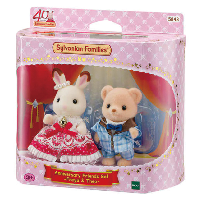 Фігурки тварин - Ігровий набір Sylvanian Families Друзі Фрея і Тео (5843)#2