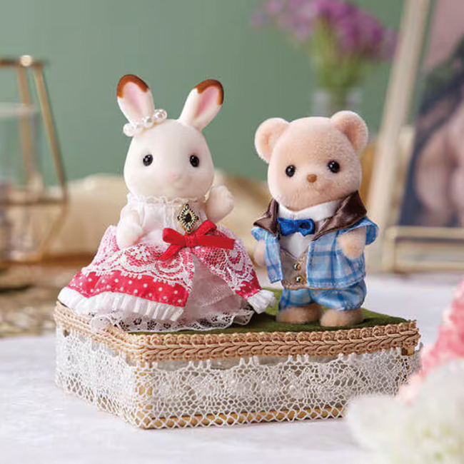 Фігурки тварин - ​Ігровий набір Sylvanian Families Друзі Фрея і Тео (5843)#5