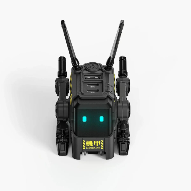 Павербанки - Зарядное устройство GravaStar Alpha65 65Вт 2XUSB-C/USB-A серый (GRAVASTARA65_GRY_EUK)#2