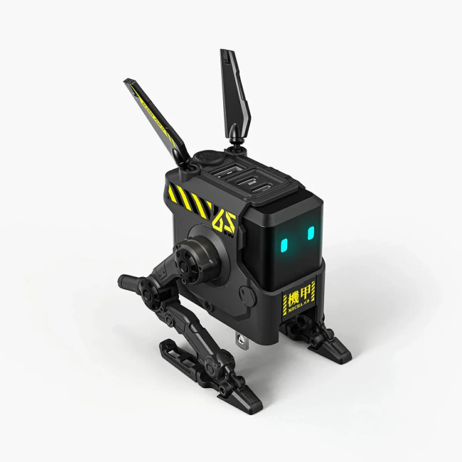 Павербанки - Зарядное устройство GravaStar Alpha65 65Вт 2XUSB-C/USB-A серый (GRAVASTARA65_GRY_EUK)#4