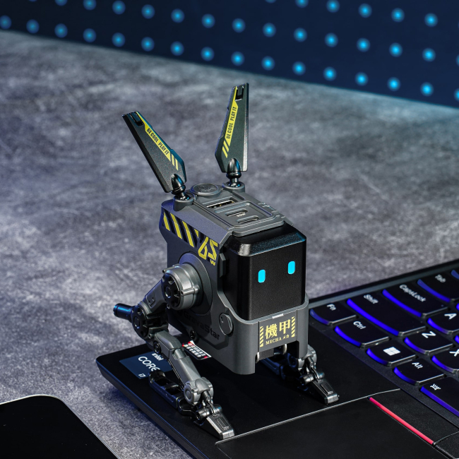 Павербанки - Зарядное устройство GravaStar Alpha65 65Вт 2XUSB-C/USB-A серый (GRAVASTARA65_GRY_EUK)#6