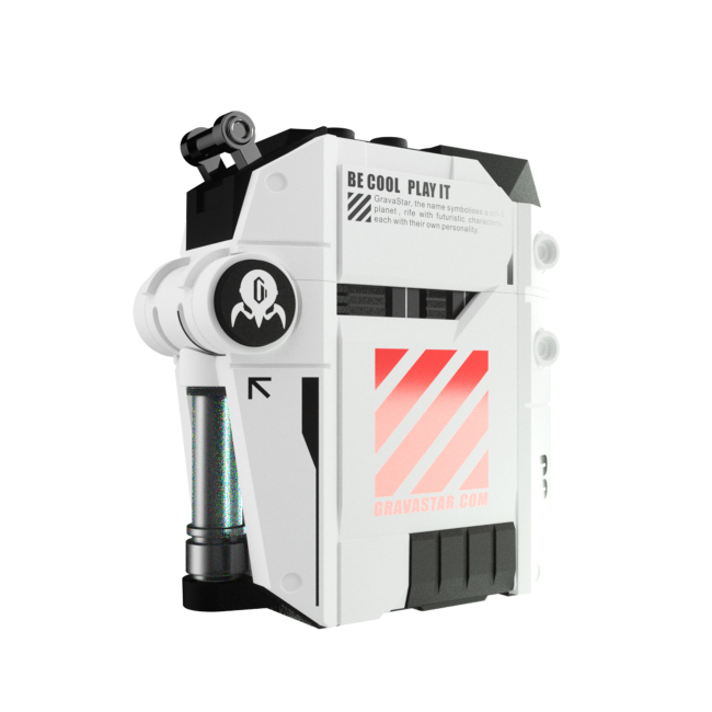 Навушники - Навушники GravaStar Sirius P5 BT 5.2 IPX4 Defense Mecha (GRAVASTARP5_MECHA_WHT_V2)#2