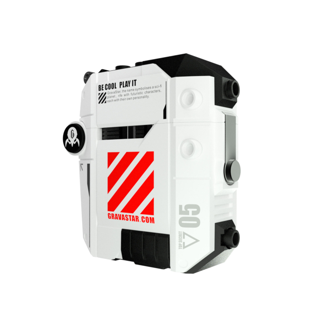 Навушники - Навушники GravaStar Sirius P5 BT 5.2 IPX4 Defense Mecha (GRAVASTARP5_MECHA_WHT_V2)#5