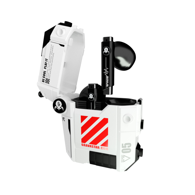 Навушники - Навушники GravaStar Sirius P5 BT 5.2 IPX4 Defense Mecha (GRAVASTARP5_MECHA_WHT_V2)#8