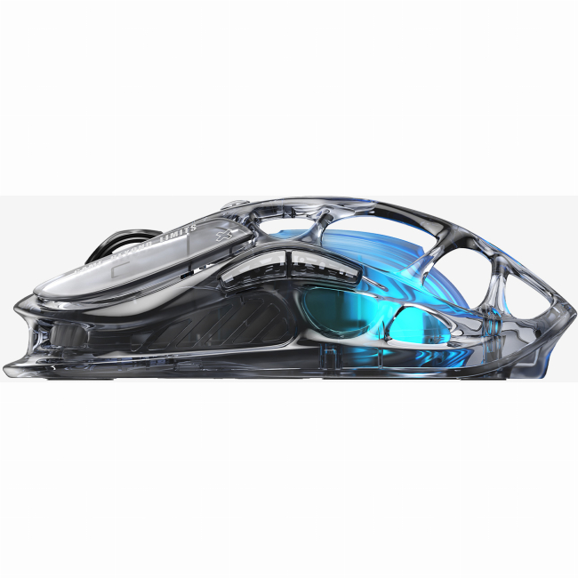 Клавиатура и мыши - Мышка GravaStar Mercury M2 BT/WL/USB-A RGB черно-прозрачный (GRAVASTARM2_XTAL_BLK)#4