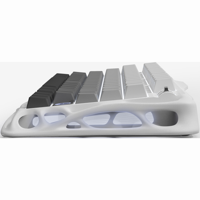 Клавиатура и мыши - Клавиатура GravaStar Mercury K1 80keys Kailh Cheery Pink EN/RUS BT/WL/USB белый (GSK1_GWHT)#3