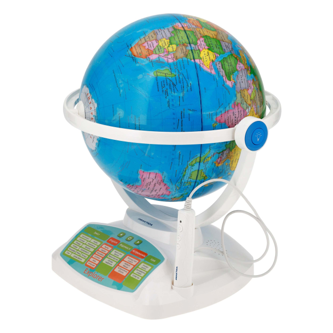 Навчальні іграшки - Інтерактивний глобус Praktica Explorer (STG2384U)#3