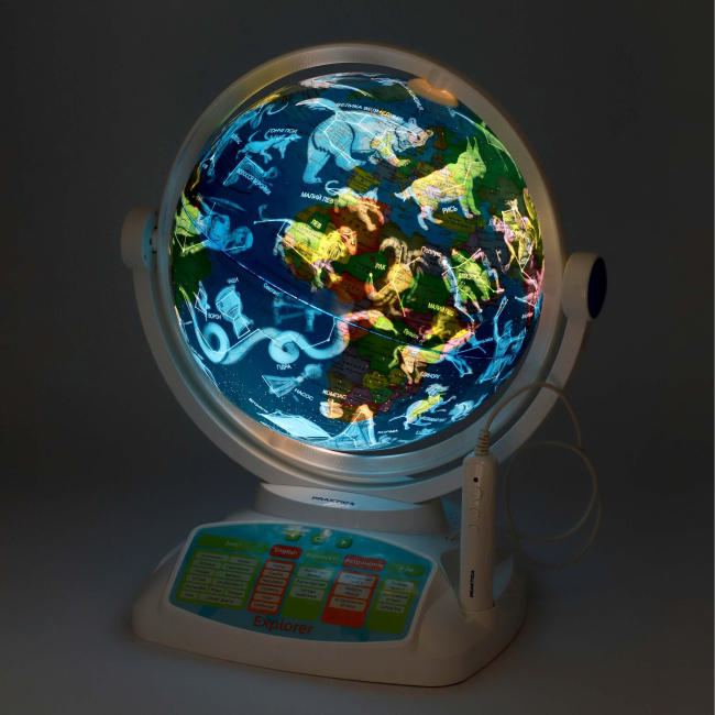 Навчальні іграшки - Інтерактивний глобус Praktica Explorer (STG2384U)#8