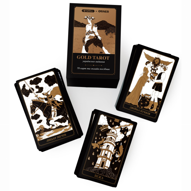 Настільні ігри - Карти таро Orner Золота колода (orner-2113)#2