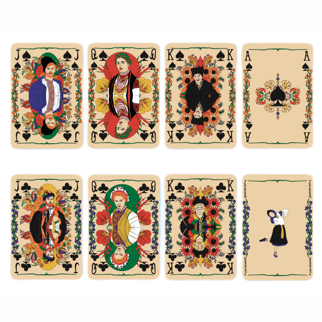 Настільні ігри - Гральні карти Orner Українські (orner-2117)#2