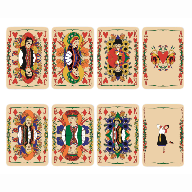 Настільні ігри - Гральні карти Orner Українські (orner-2117)#3