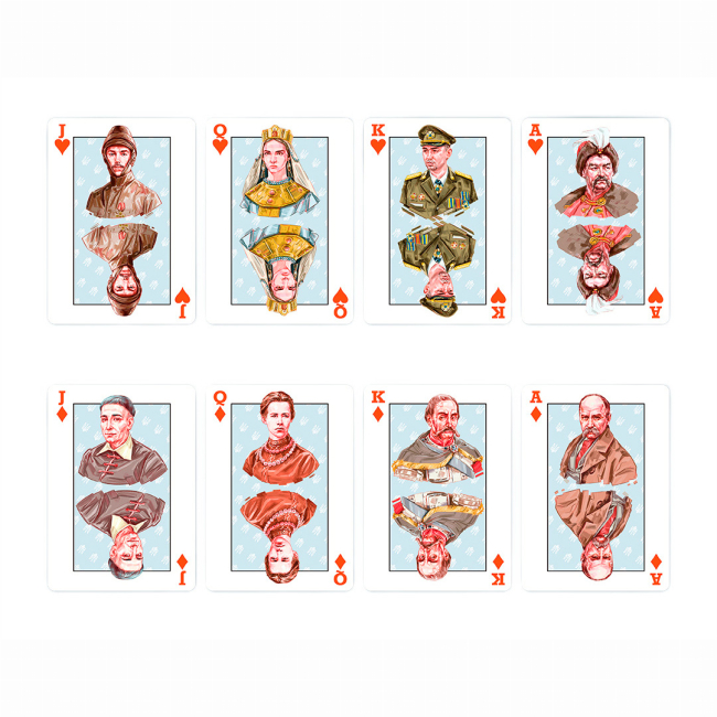 Настільні ігри - Гральні карти Orner Видатні постаті (orner-2250)#3