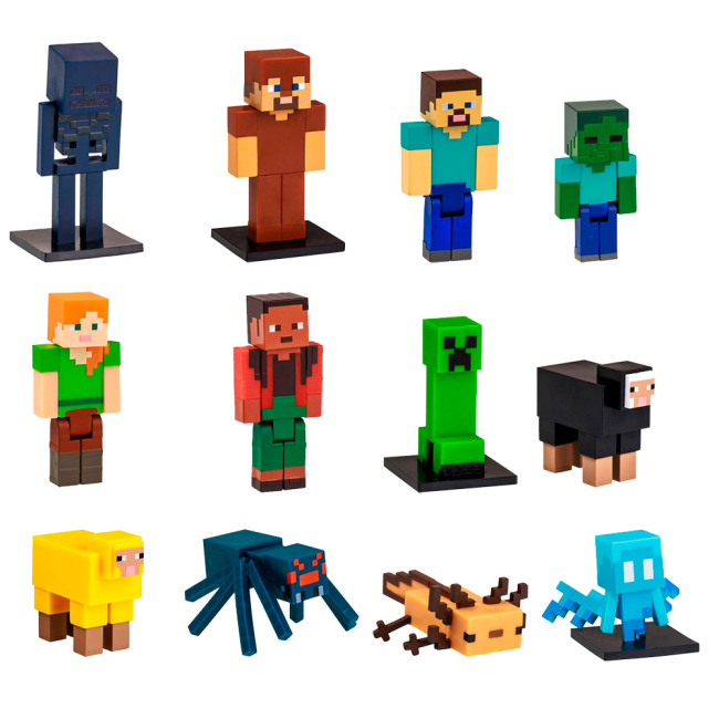 Фигурки персонажей - Фигурка-сюрприз Minecraft Капсула миров (MC9018)#3