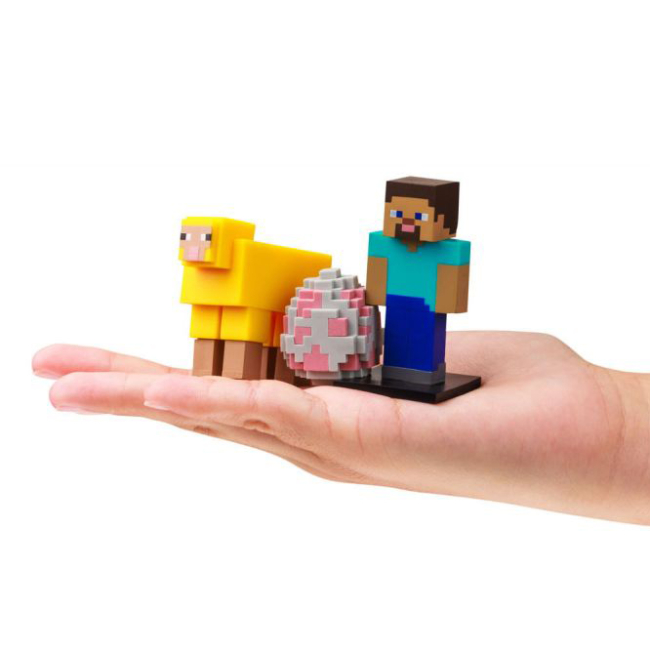Фигурки персонажей - Фигурка-сюрприз Minecraft Капсула миров (MC9018)#8