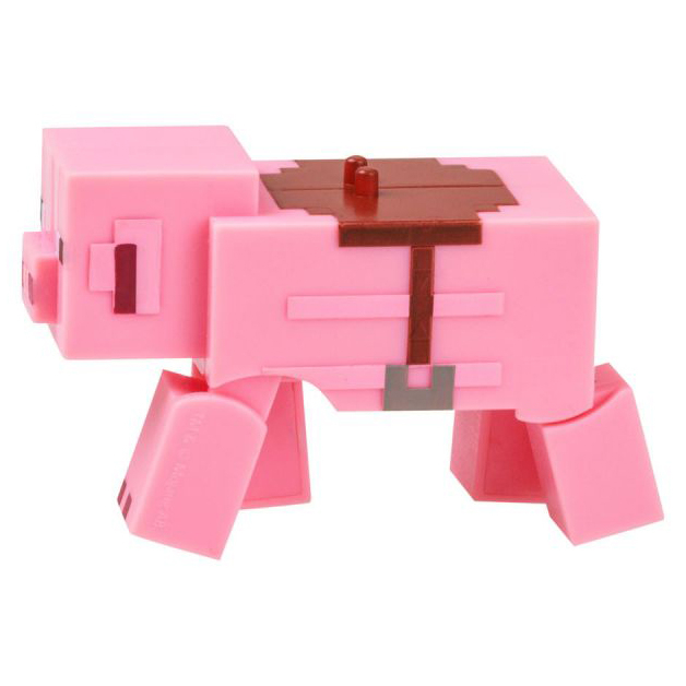 Фигурки персонажей - Набор фигурок Minecraft 3D Зомби и свинья заводная (MC1014/3)#3