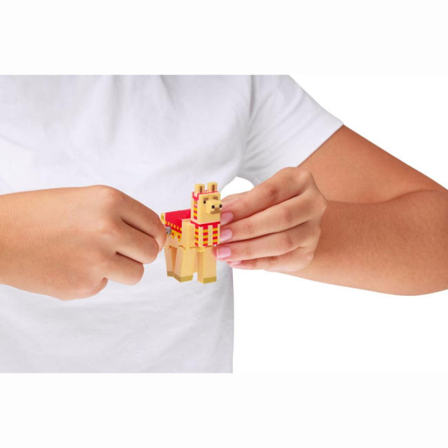 Фигурки персонажей - Набор фигурок Minecraft 3D Нур и лама заводная (MC1014/4)#6