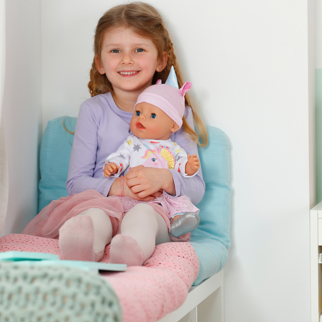Пупсы - Кукла Baby Born Эмма-Единорог 43 см (836668)#5