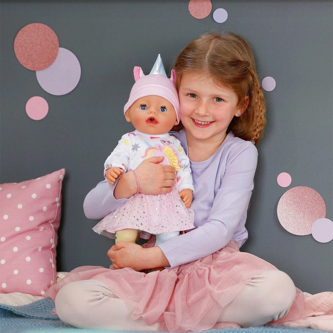Пупсы - Кукла Baby Born Эмма-Единорог 43 см (836668)#7