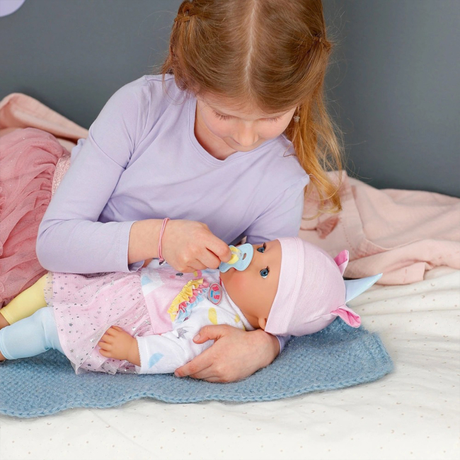 Пупсы - Кукла Baby Born Эмма-Единорог 43 см (836668)#8