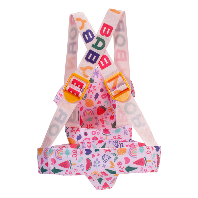 Одежда и аксессуары - Рюкзак-кенгуру для куклы Baby Born Pinplay Яркая прогулка (837603)#2