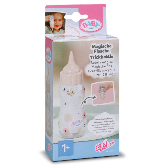 Одежда и аксессуары - Бутылочка для куклы Baby Born Волшебное кормление (838570)#2