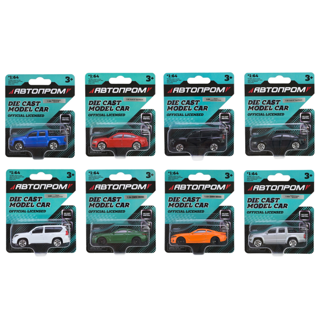 Автомоделі - Автомодель Автопром 1:64 в асортименті (AP6404)#3