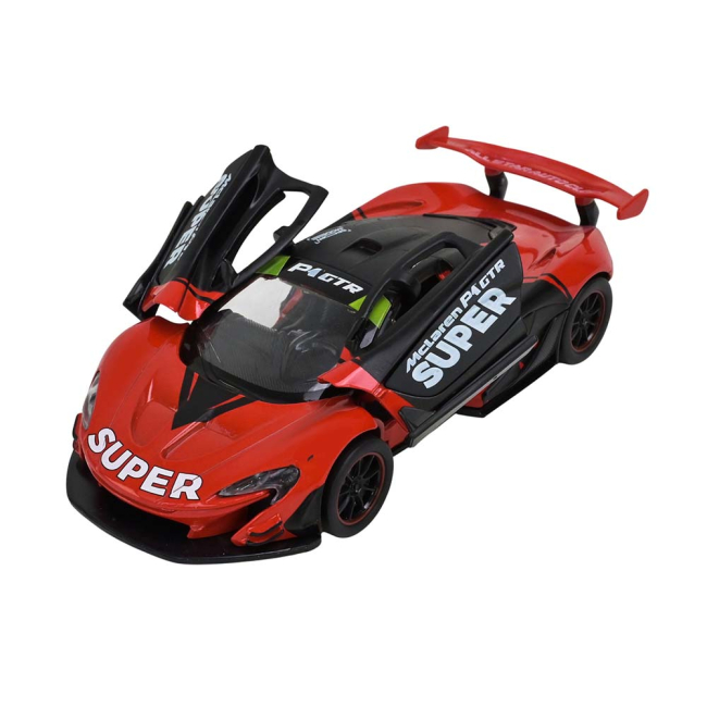 Автомодели - Автомодель Автопром Mclaren P1 GTR красная (68444(YR)/2)#3
