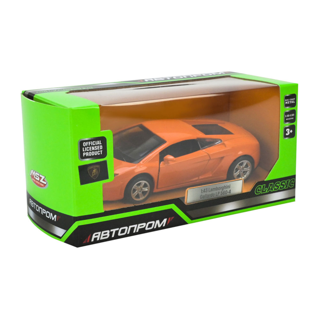 Автомодели - Автомодель Автопром Lamborghini Gallardo LP 560-4 оранжевая (4333/1)#4