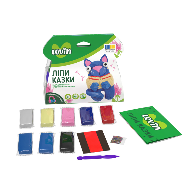 Наборы для лепки - Набор для лепки Lovin ЛепиСказки с воздушным пластилином (7000231)#2