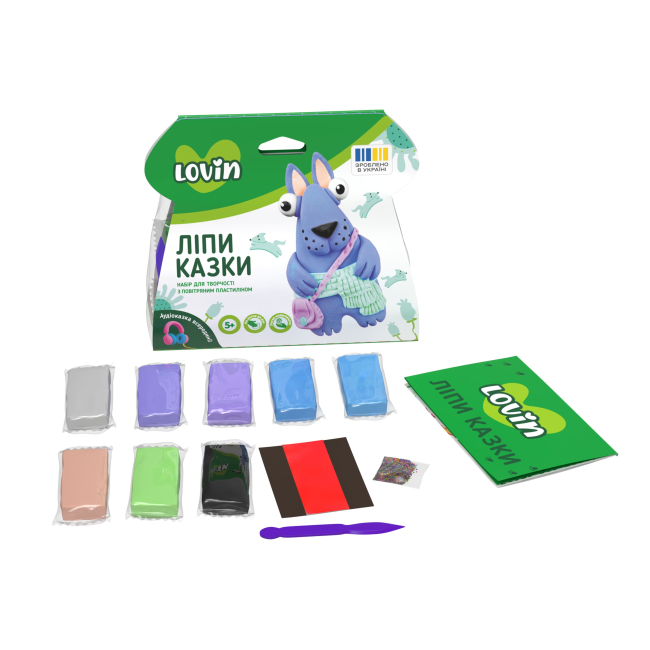 Наборы для лепки - Набор для лепки Lovin ЛепиСказки с воздушным пластилином (7000231)#3