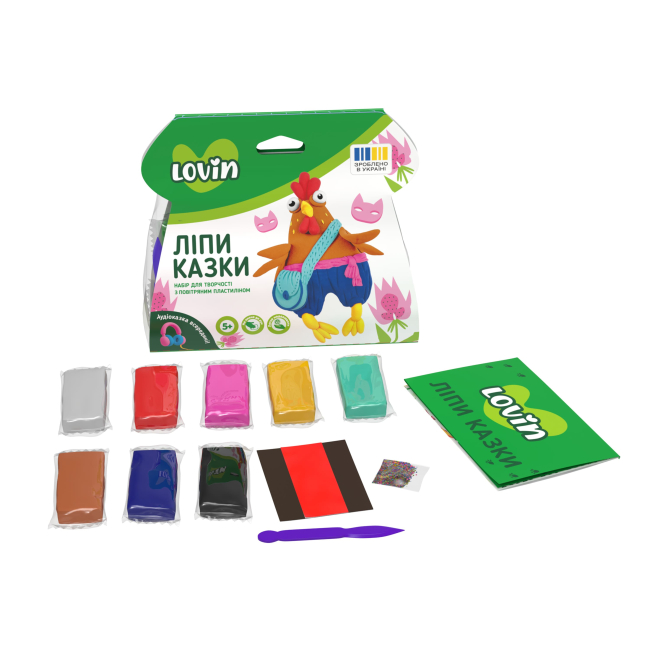 Наборы для лепки - Набор для лепки Lovin ЛепиСказки с воздушным пластилином (7000231)#4